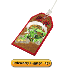 Embroidery Luggage Tags